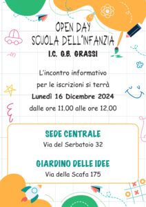 open day infanzi